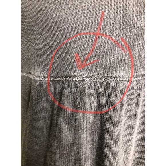 James Perse Standard Gray Maxi Dress Size 2 Sleeveless Tank Dress Casual - Picture 5 of 16